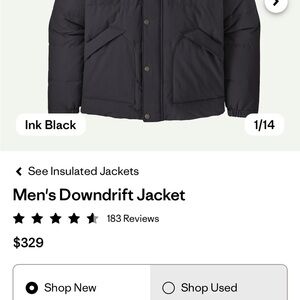 Patagonia Men's Black Down Jacket